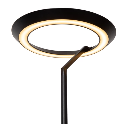 Lucide CELESTE - Floor lamp - Ø 28 cm - LED Dim. - 1x21W 2700K - Black - detail 2
